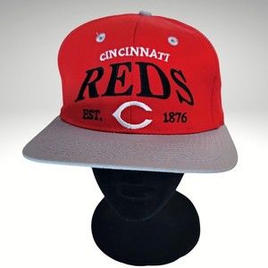 Cincinnati Reds Strapback Cap MLB Vintage Hat Drew Pearson New With Tags